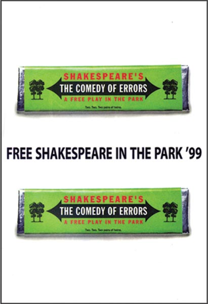 Free Shakes 1999 poster - The Comedy of Errors