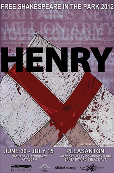 Free Shakes 2012 poster - Henry V