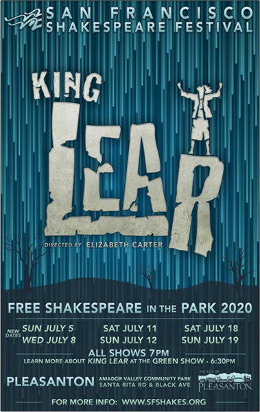 Free Shakes 2020 poster - King Lear